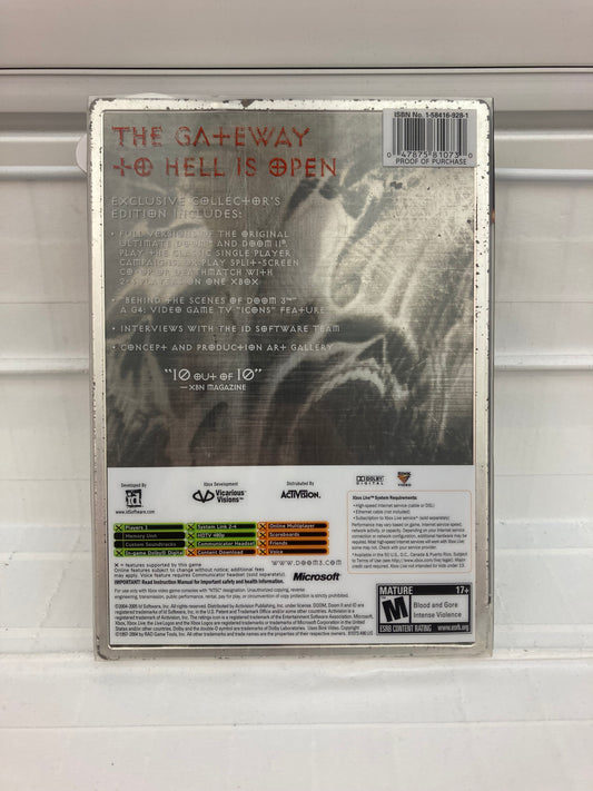 Doom 3 [Collector's Edition] - Xbox