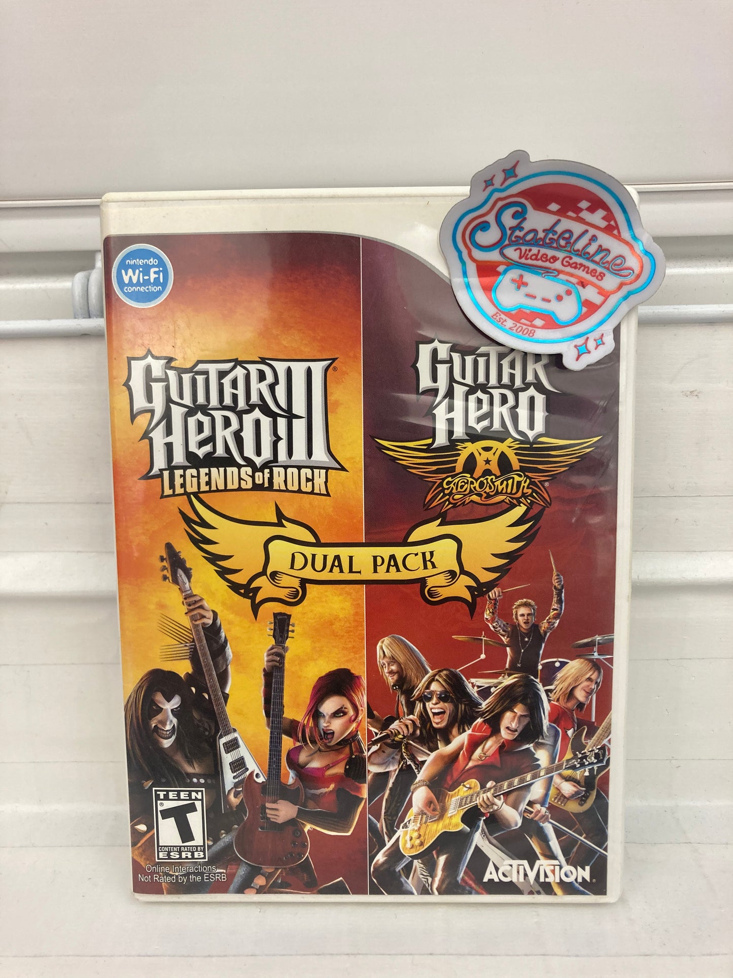 Guitar Hero III & Guitar Hero Aerosmith Dual Pack - Wii