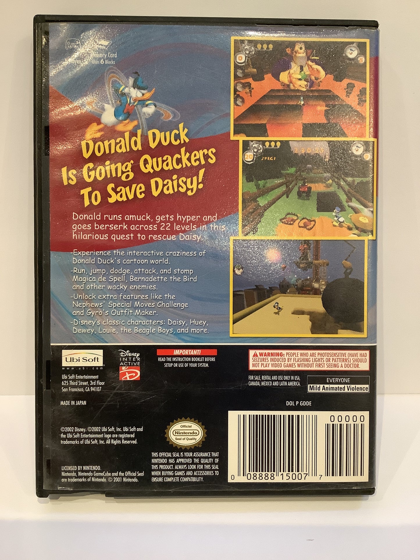 Donald Duck Going Quackers - Gamecube