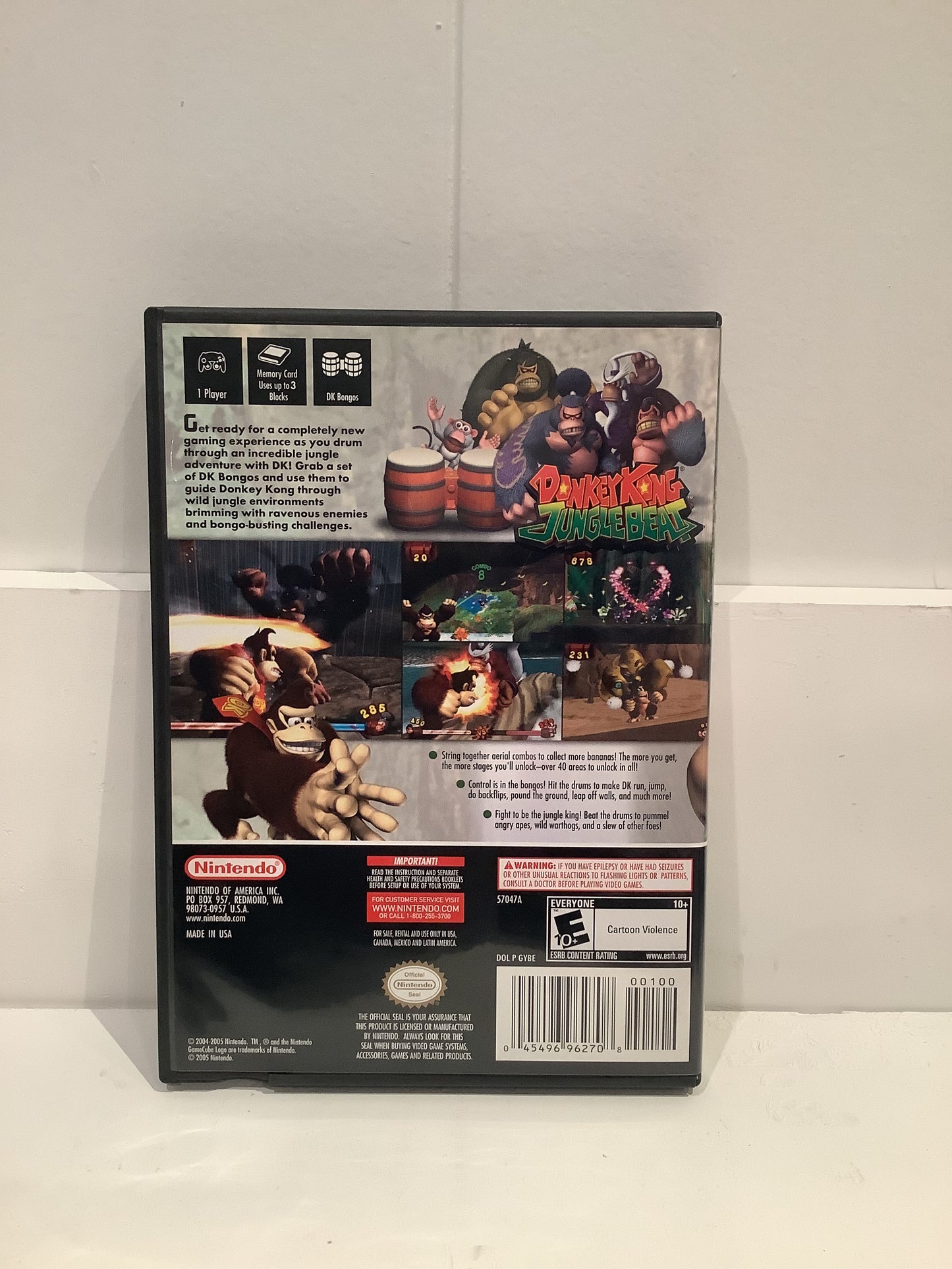 Donkey Kong Jungle Beat - Gamecube