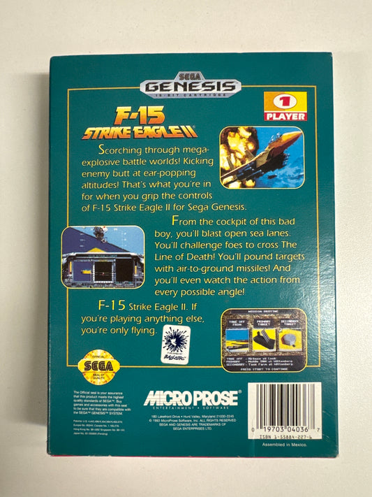 F-15 Strike Eagle II - Sega Genesis