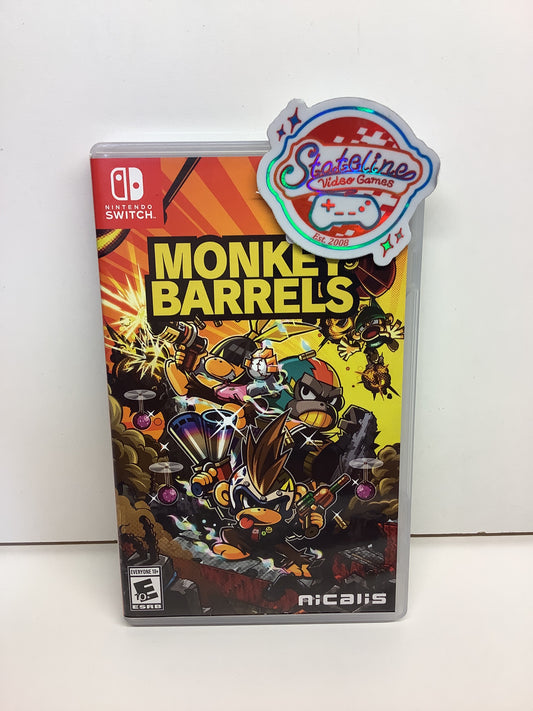 Monkey Barrels - Nintendo Switch