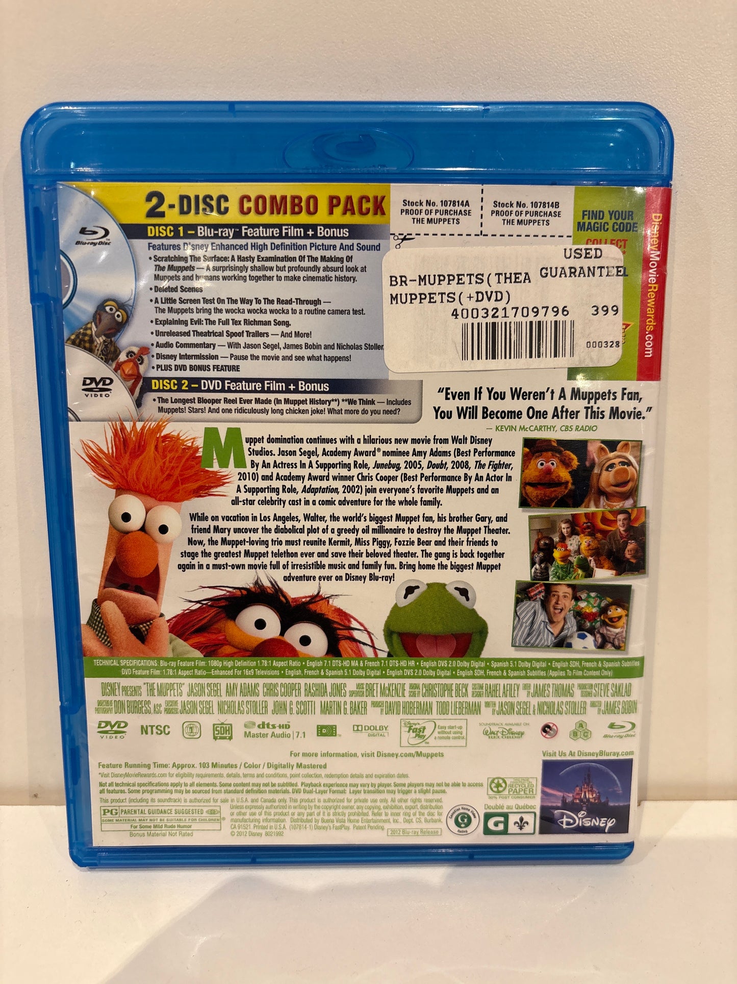 The Muppets - Blu-Ray