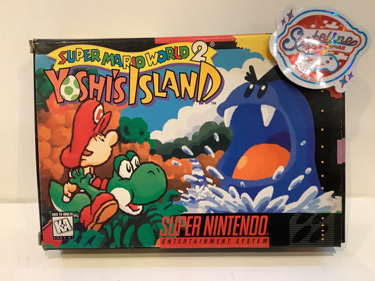 Super Mario World 2 Yoshi's Island - Super Nintendo