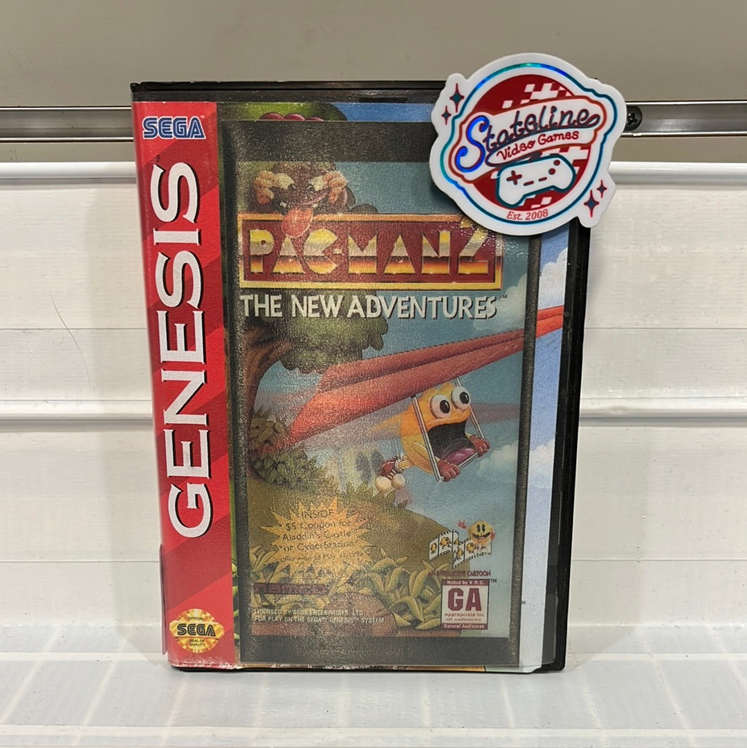Freaky Pacman Pac-Man 2 The New Adventures - Sega Genesis – Stateline Video Games Inc.