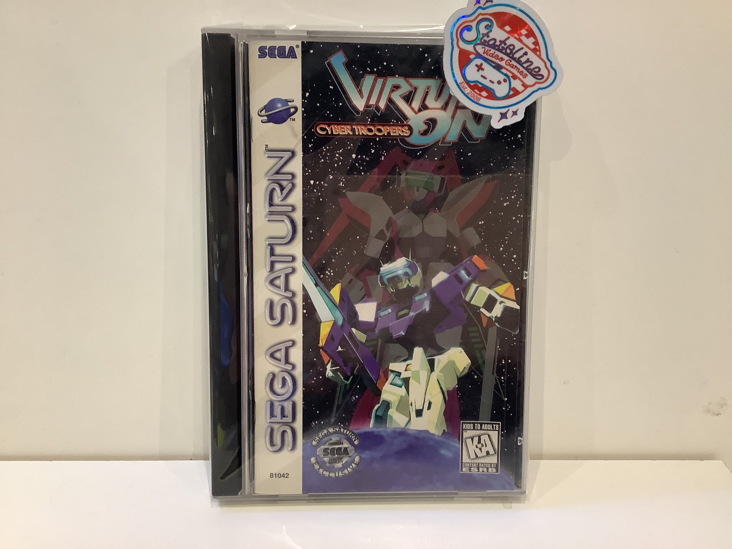 Virtual-On Cyber Troopers - Sega Saturn