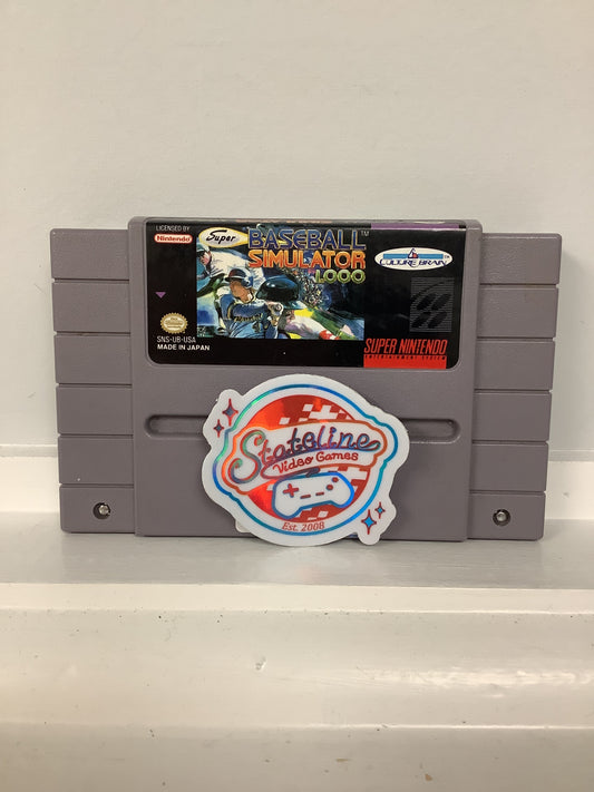 Super Baseball Simulator 1.000 - Super Nintendo