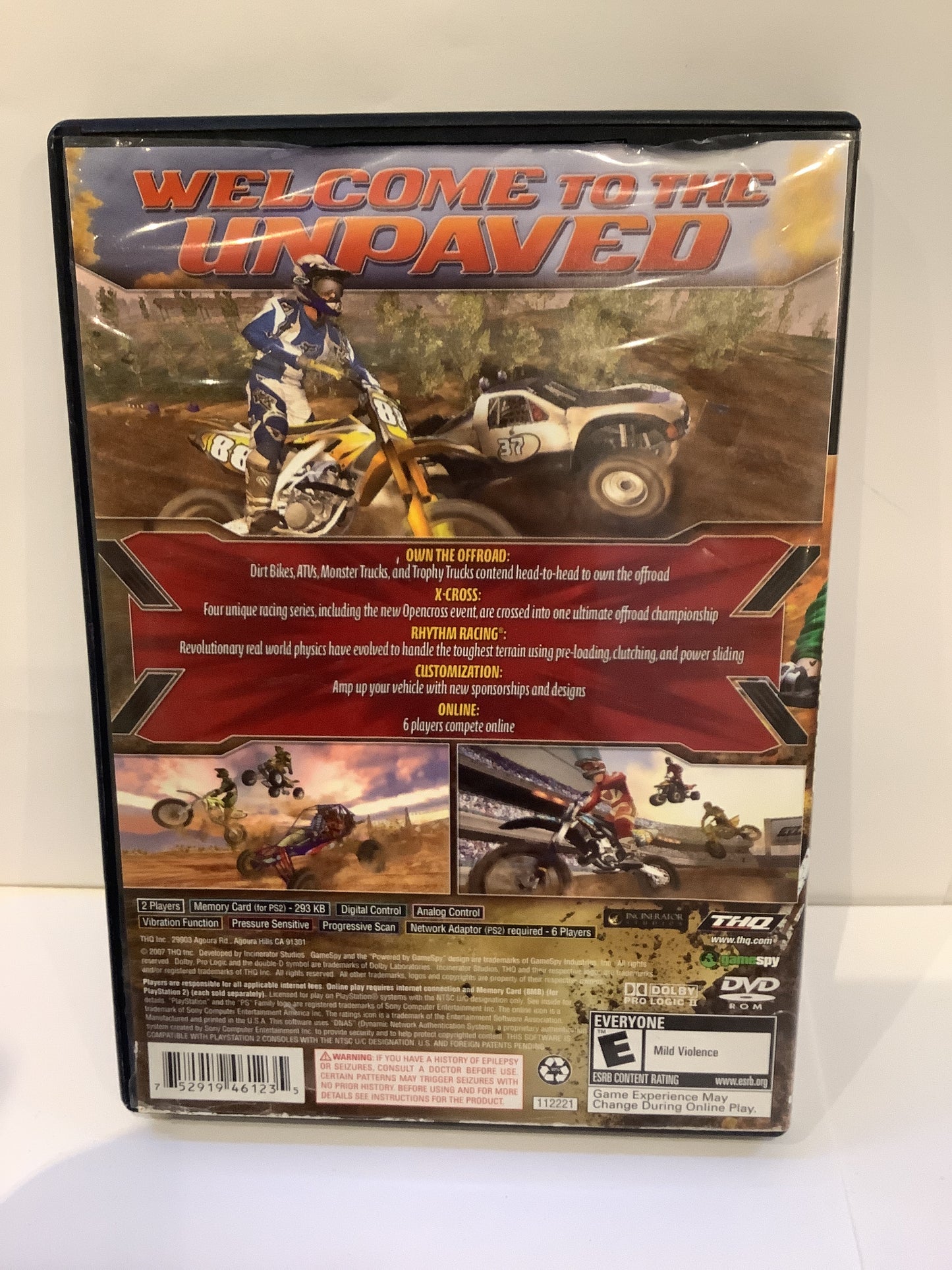 MX vs ATV Untamed - Playstation 2