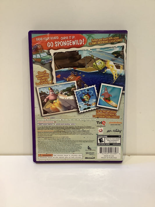 Spongebob Surf & Skate Roadtrip - Xbox 360