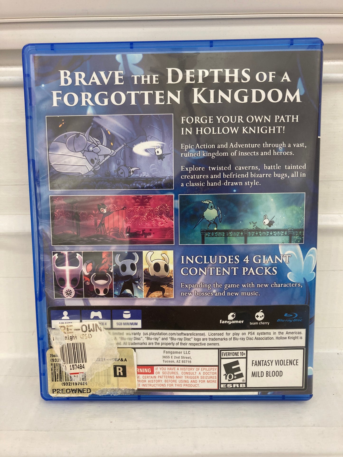 Hollow Knight - Playstation 4