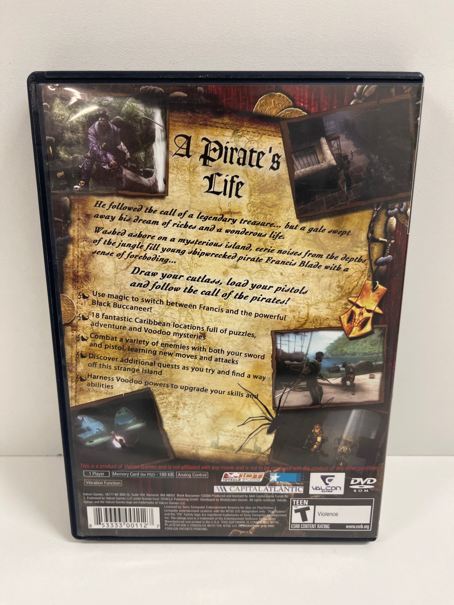 Pirates Legend of the Black Buccaneer - Playstation 2