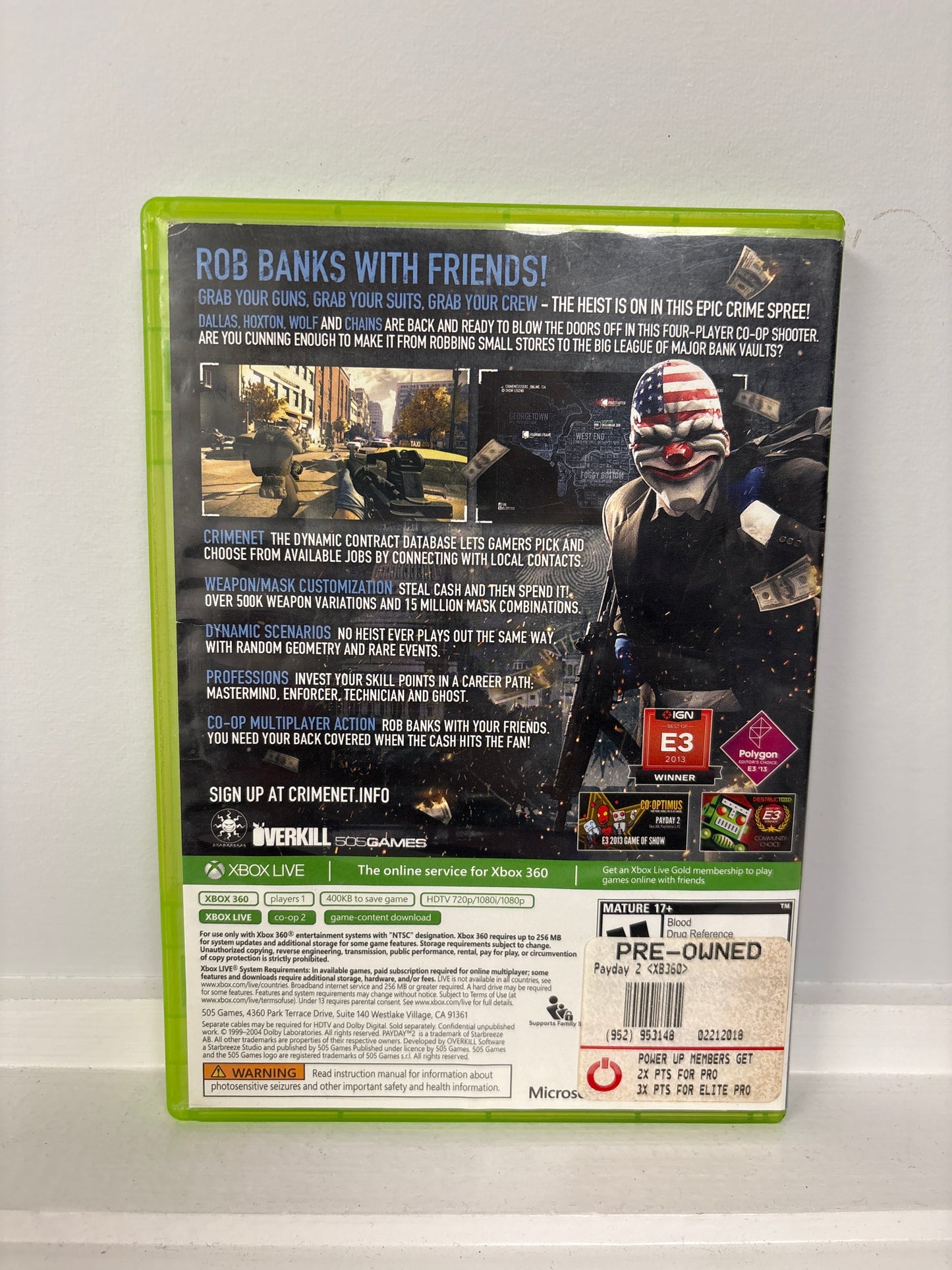 Payday 2 [Safecracker Edition] - Xbox 360