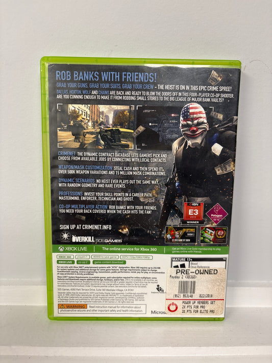 Payday 2 [Safecracker Edition] - Xbox 360