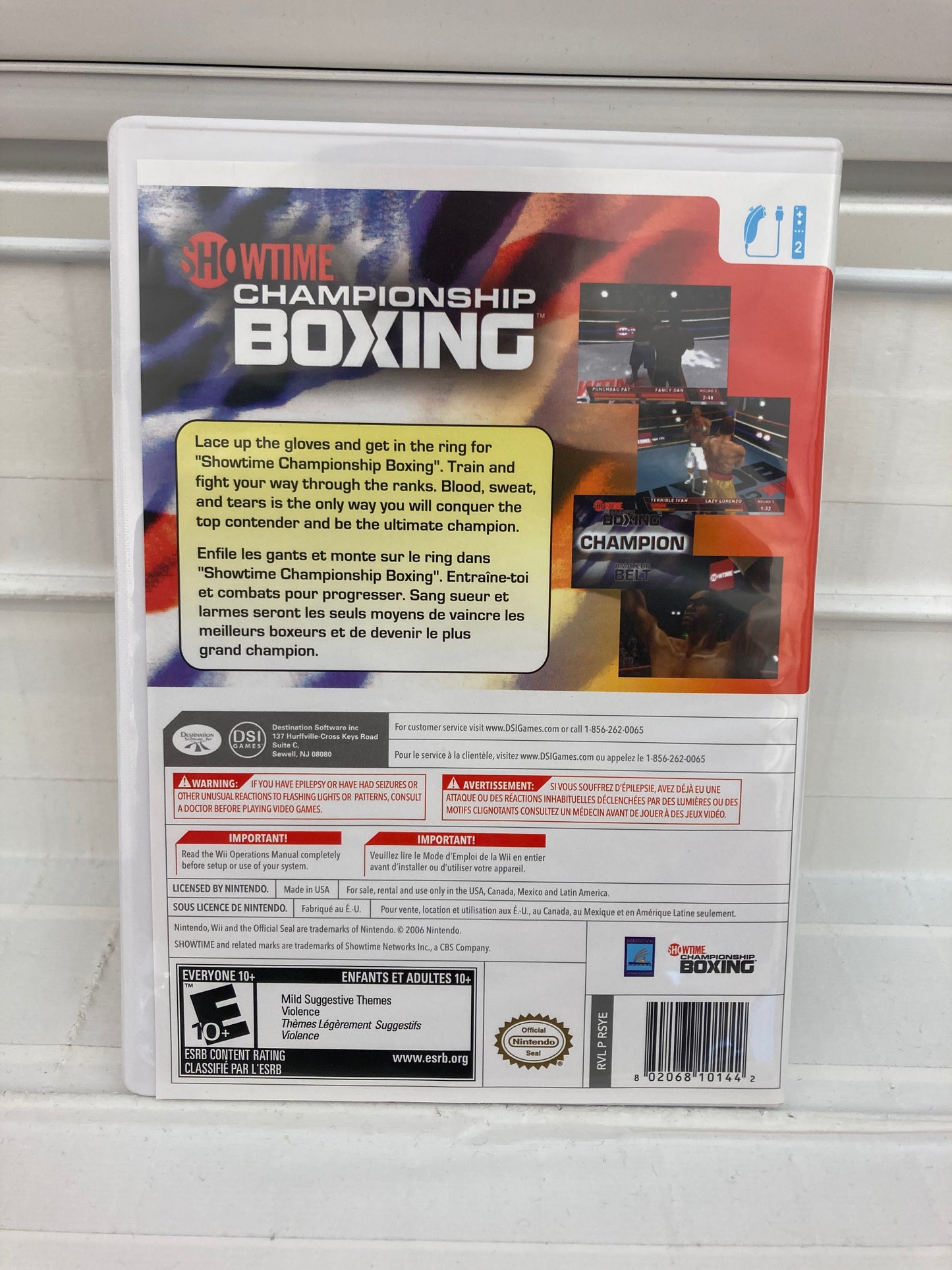 Showtime Championship Boxing - Wii