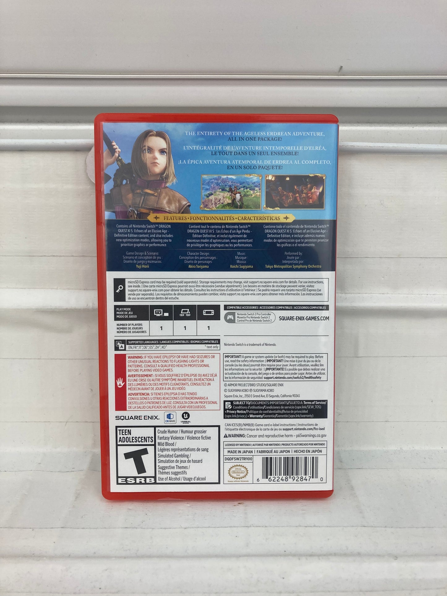 Dragon Quest XI S: Echoes of an Elusive Age [Definitive Edition] - Nintendo Switch 2