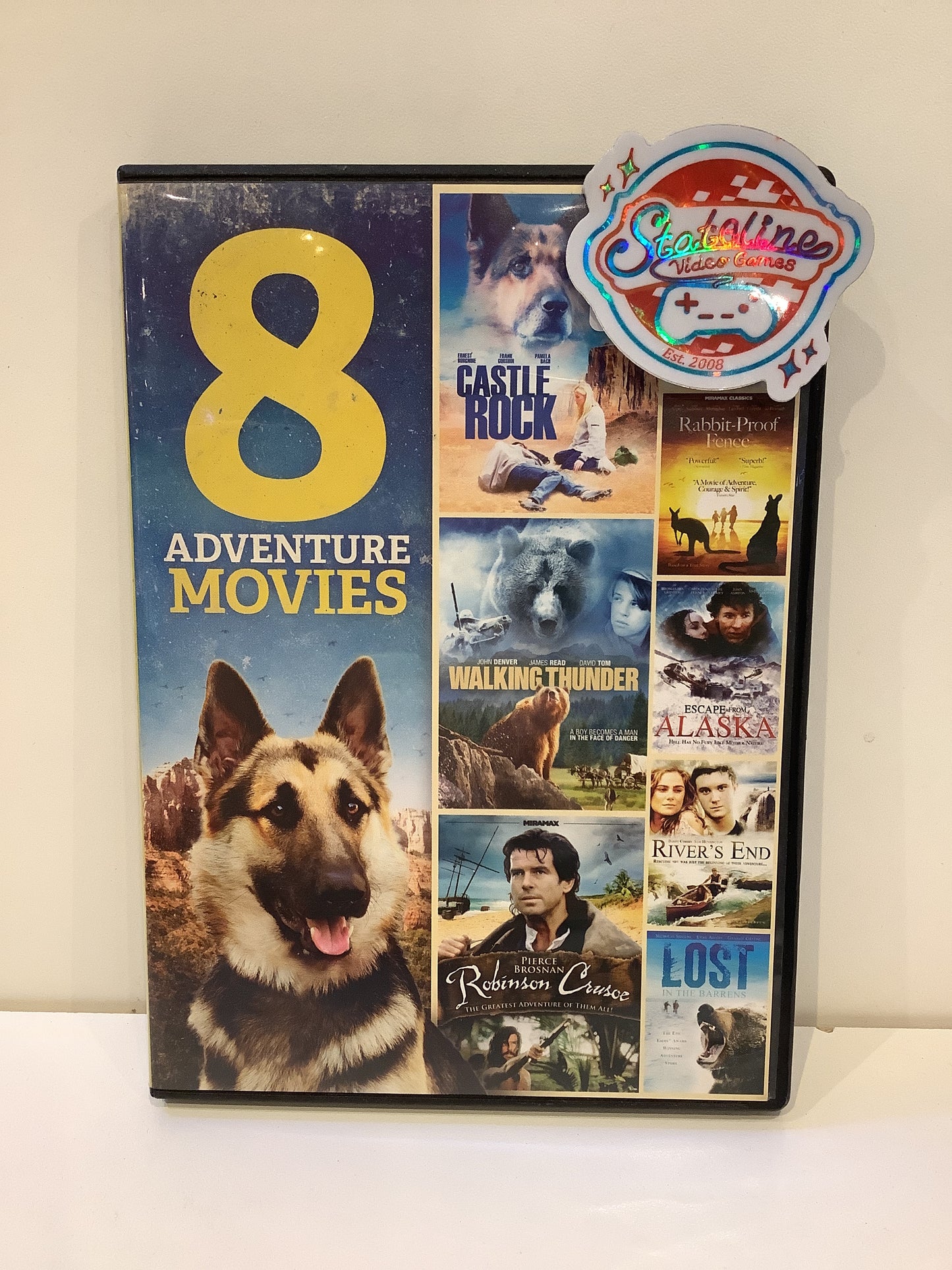 8 Adventure Movies - DVD