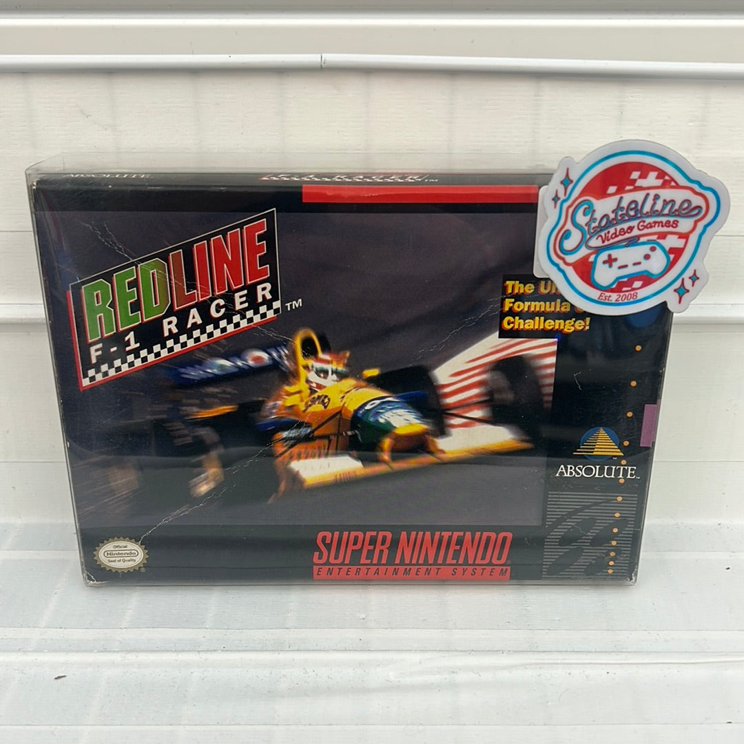 Redline F-1 Racer - Super Nintendo