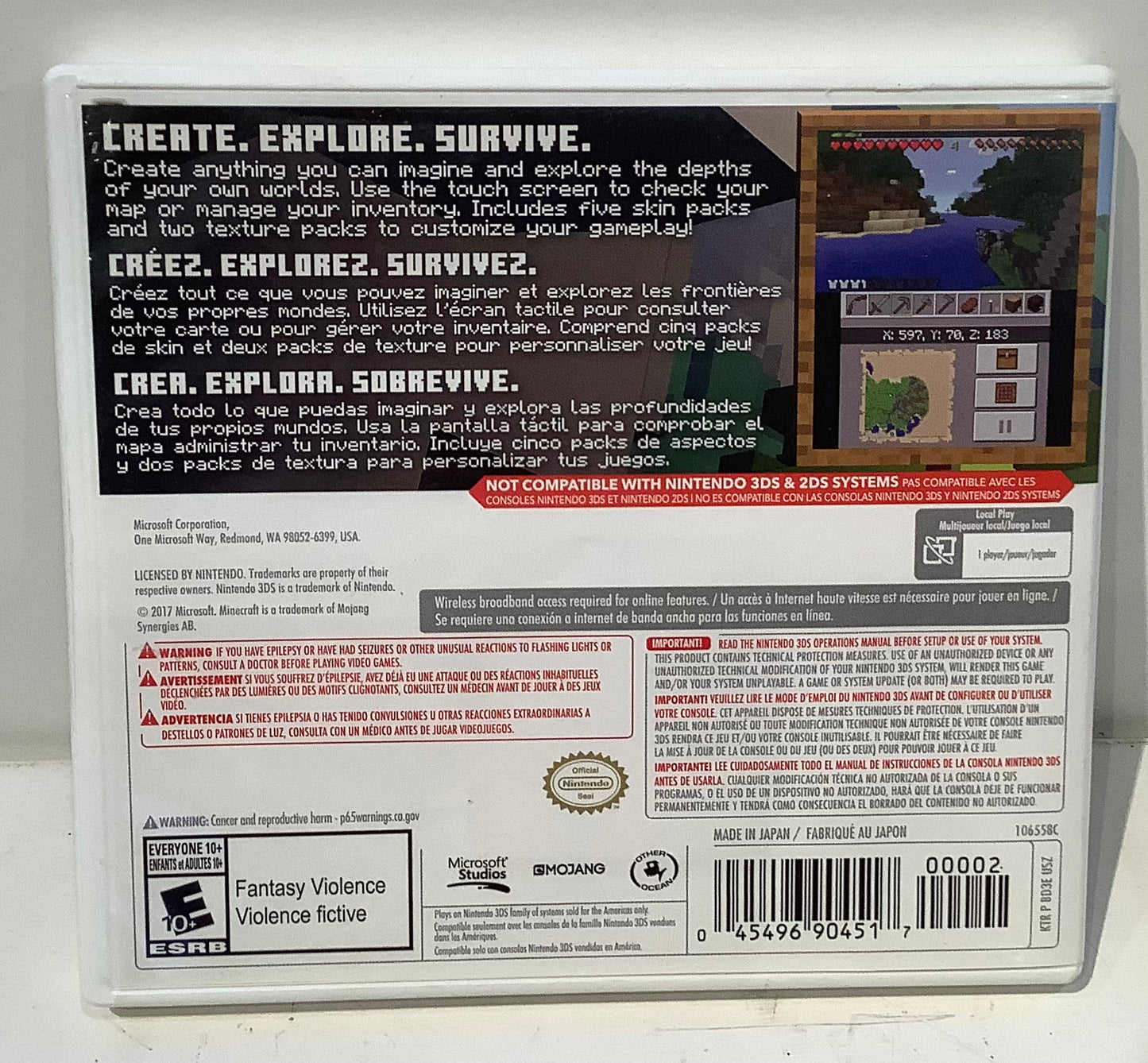 Minecraft New Nintendo 3DS Edition - Nintendo 3DS