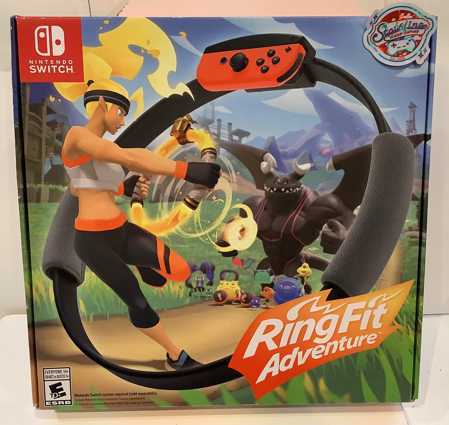Ring Fit Adventure - Nintendo Switch – Stateline Video Games Ring Fit Adventure - Nintendo Switch – Stateline Video Games