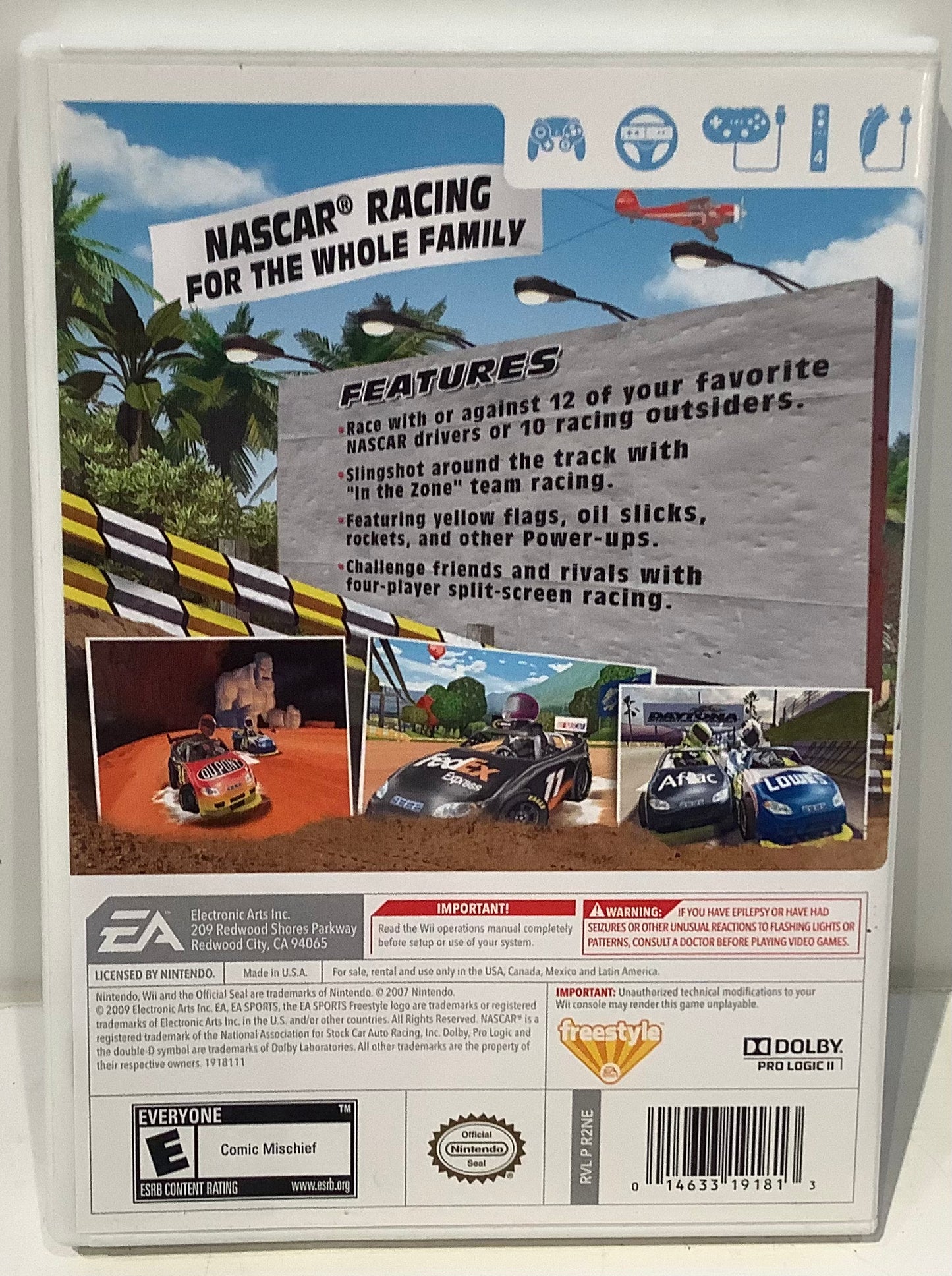 NASCAR Kart Racing - Wii