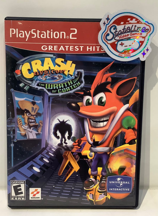 Crash Bandicoot The Wrath of Cortex [Greatest Hits] - Playstation 2