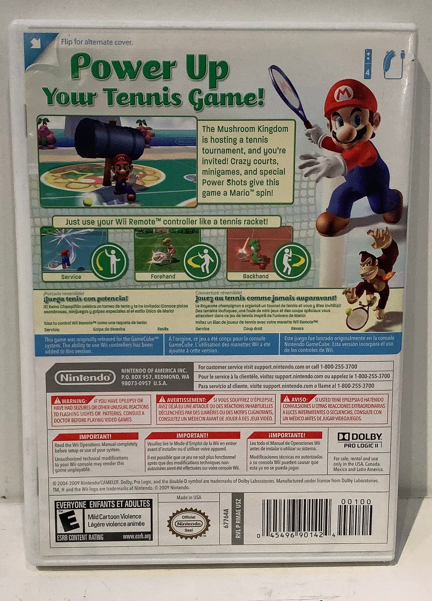 New Play Control: Mario Power Tennis - Wii