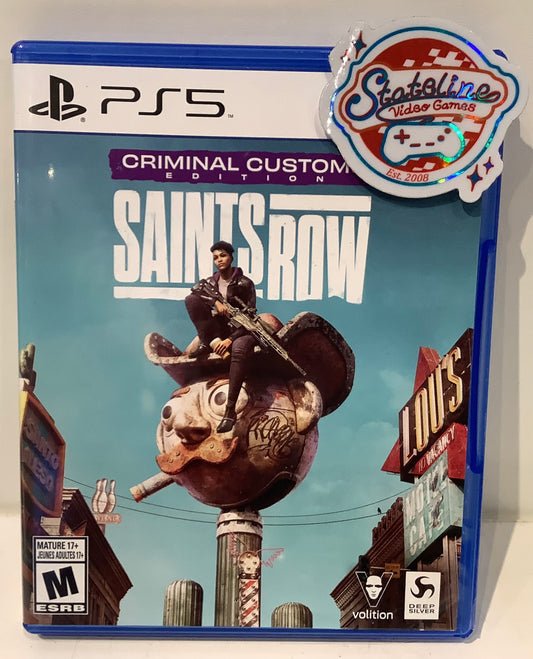 Saints Row [Criminal Customs Edition] - Playstation 5