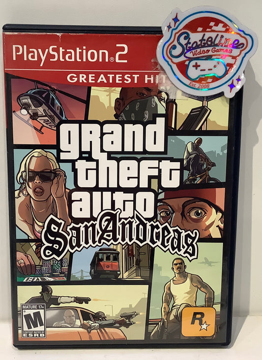 Grand Theft Auto San Andreas [Greatest Hits] - Playstation 2