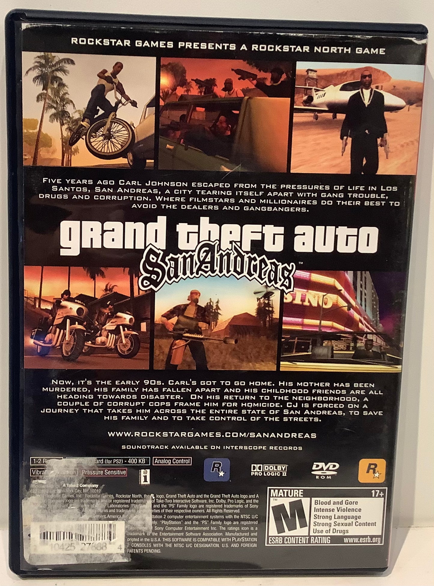 Grand Theft Auto San Andreas [Greatest Hits] - Playstation 2