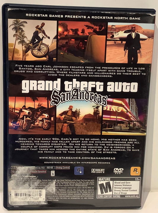 Grand Theft Auto San Andreas [Greatest Hits] - Playstation 2