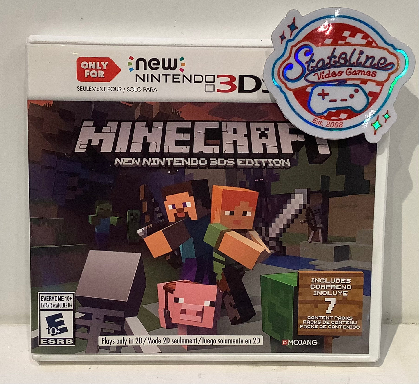 Minecraft New Nintendo 3DS Edition Nintendo 3DS – Stateline