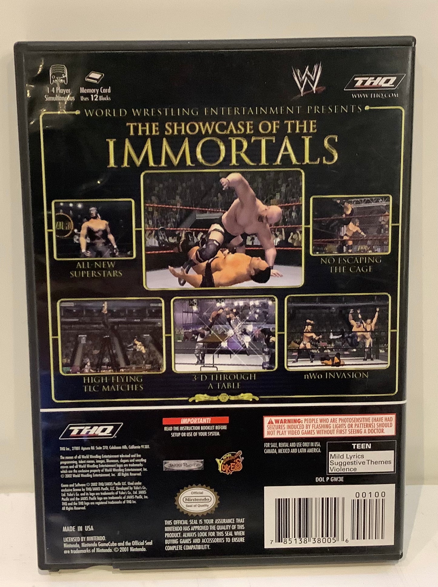 WWE Wrestlemania X8 - Gamecube