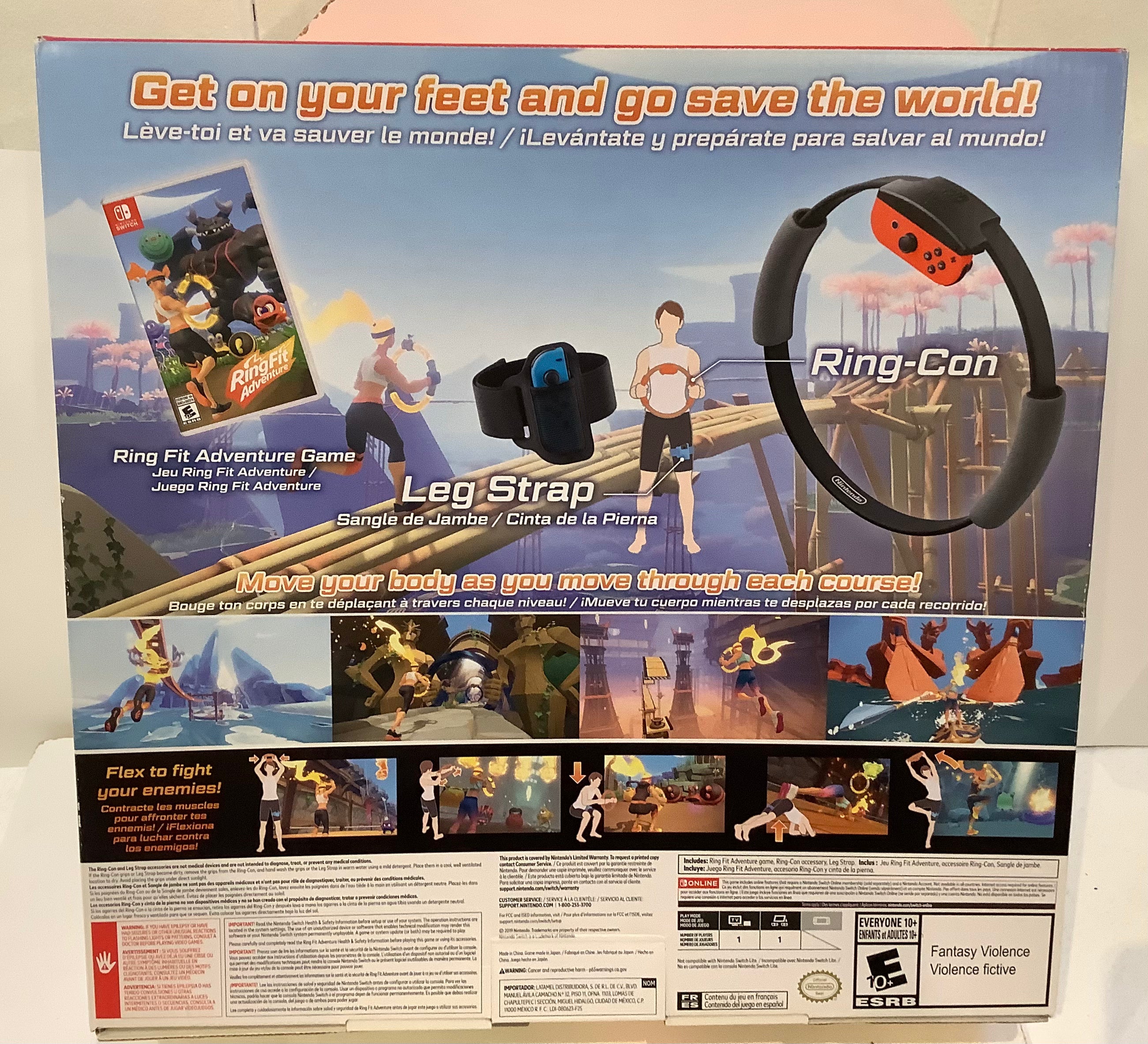 割引価格の商品 Nintendo Switch とRing Fit Adventure 【公式通販】