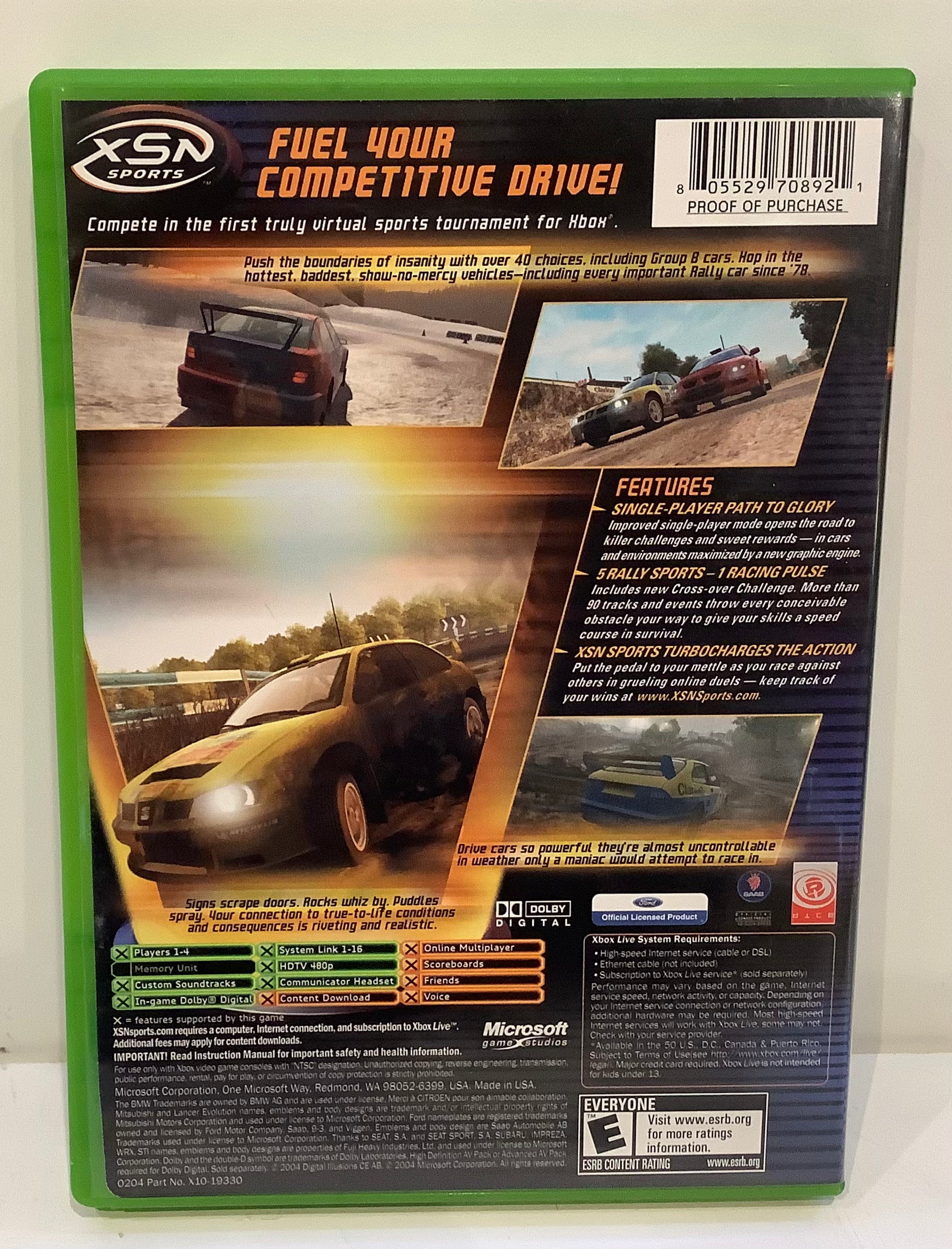 jeux xbox rallisport challenge 2 dispo sur ref 3339 jeux xbox rallisport challenge 2 dispo sur ref 3339