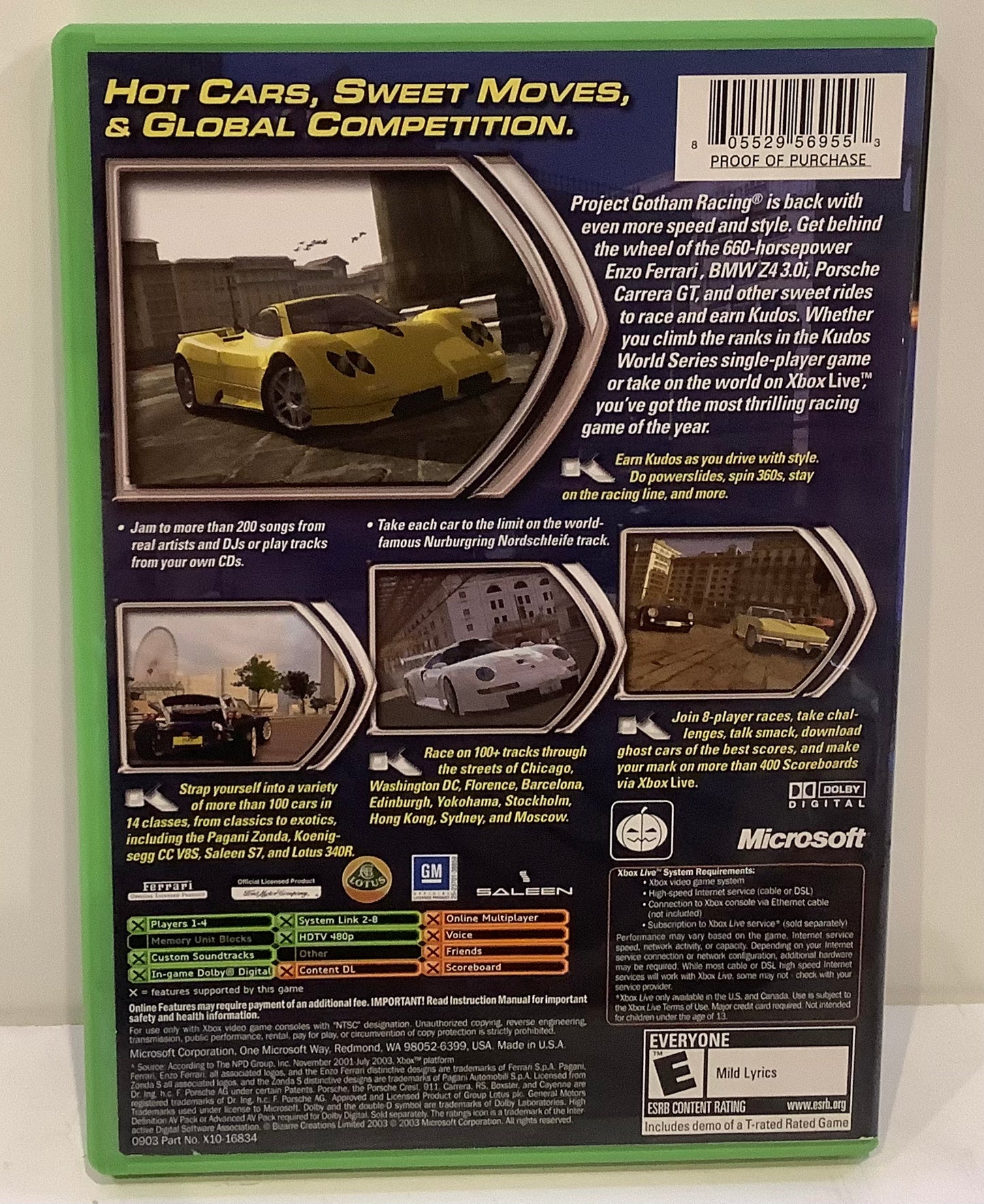 Project Gotham Racing 2 - Xbox