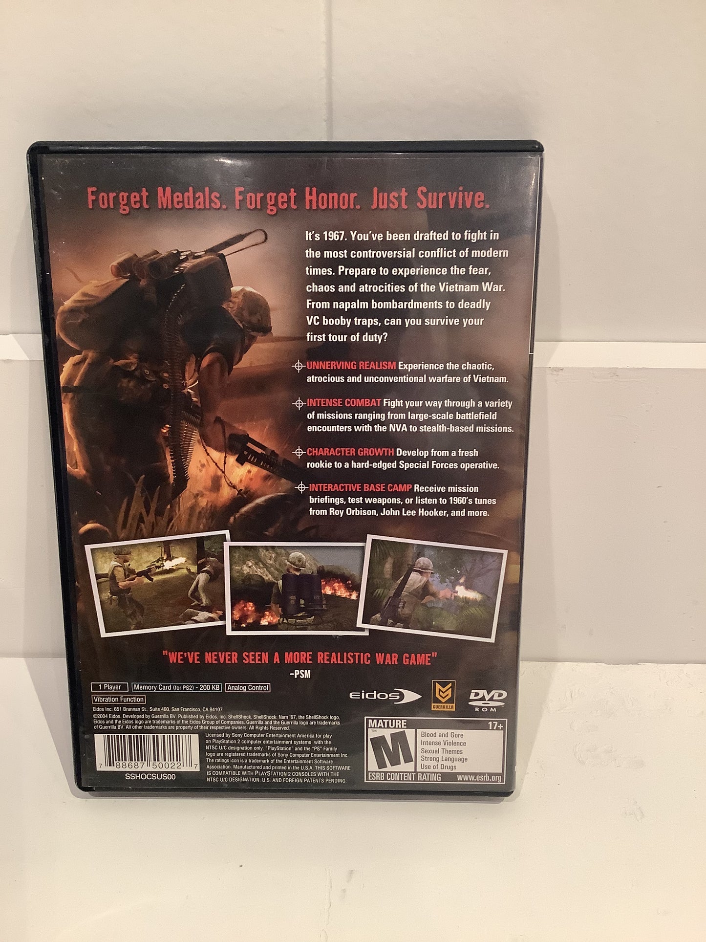 Shell Shock Nam '67 - Playstation 2