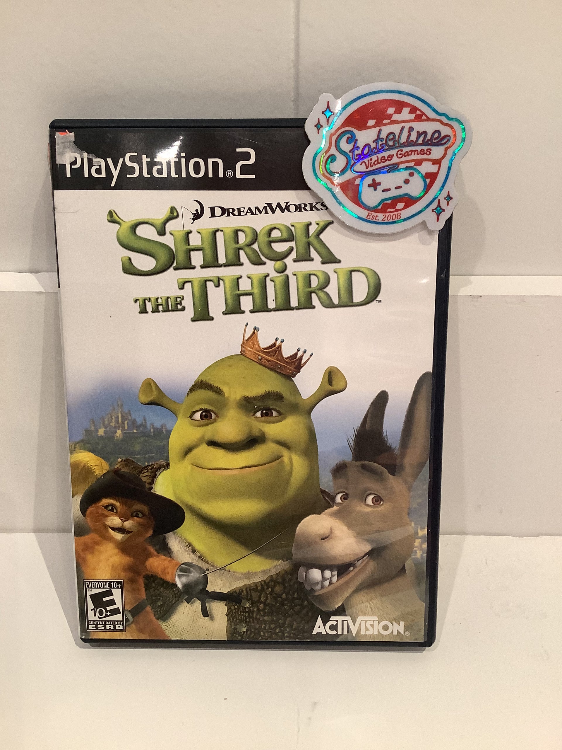 Lot De 2 Jeux DreamWorks PS2 : Shrek Le Troisième Et Souris City - Très Bon état