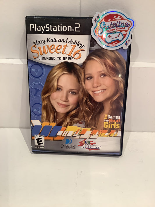 Mary Kate and Ashley Sweet 16 Licensed to Drive - Playstation 2