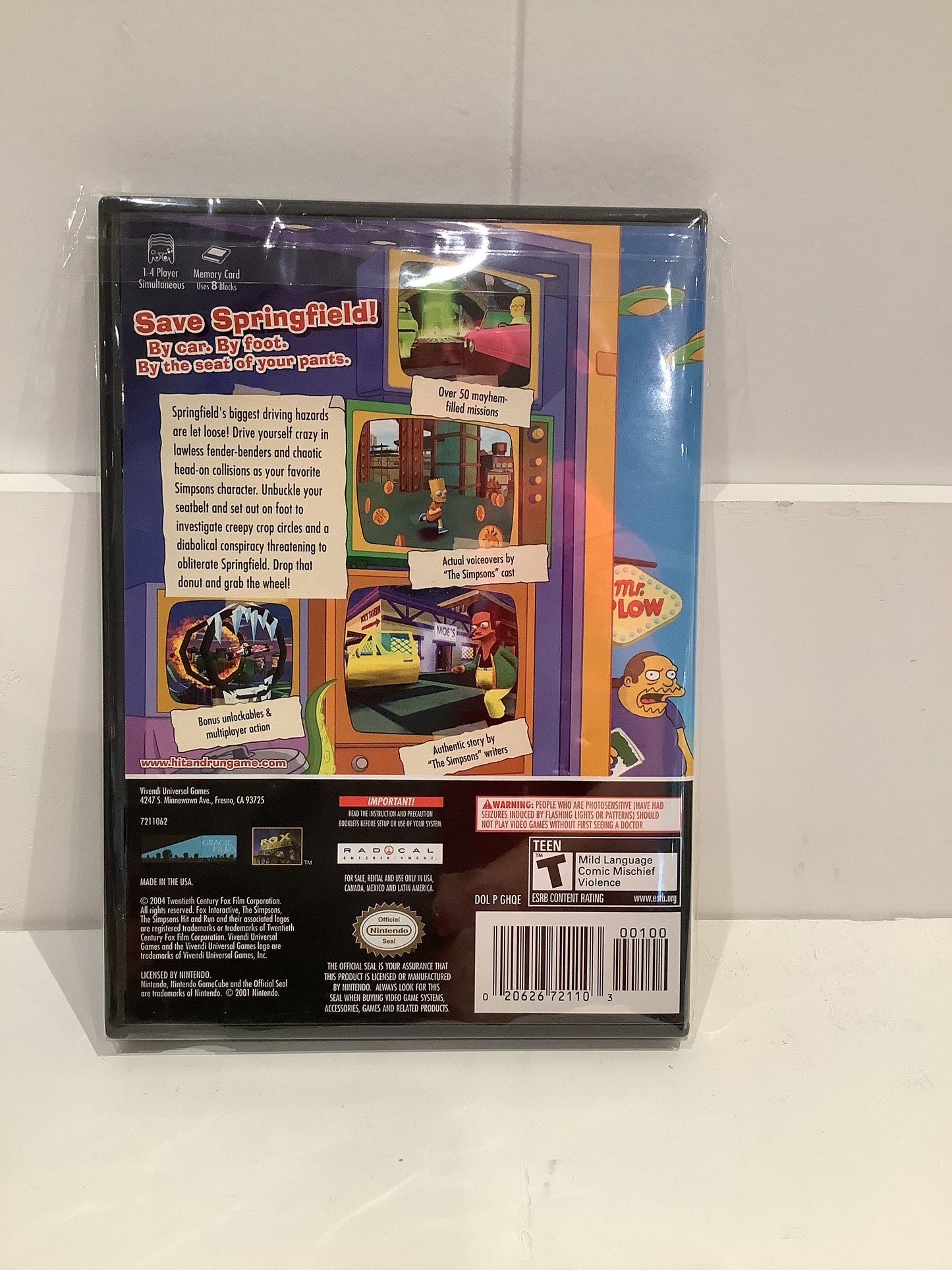 The Simpsons Hit and Run - Gamecube