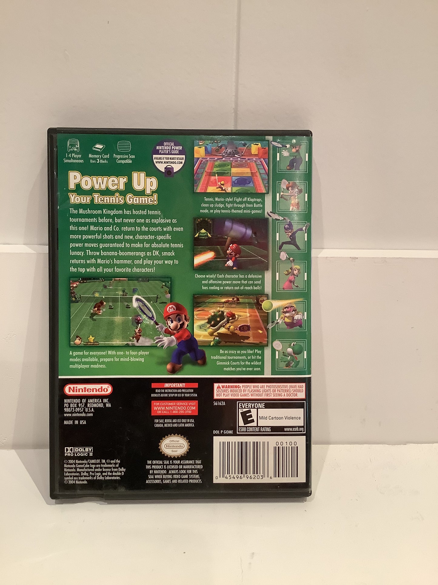 Mario Power Tennis - Gamecube