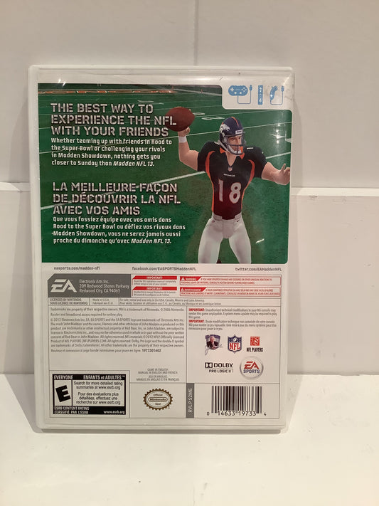 Madden NFL 13 - Wii