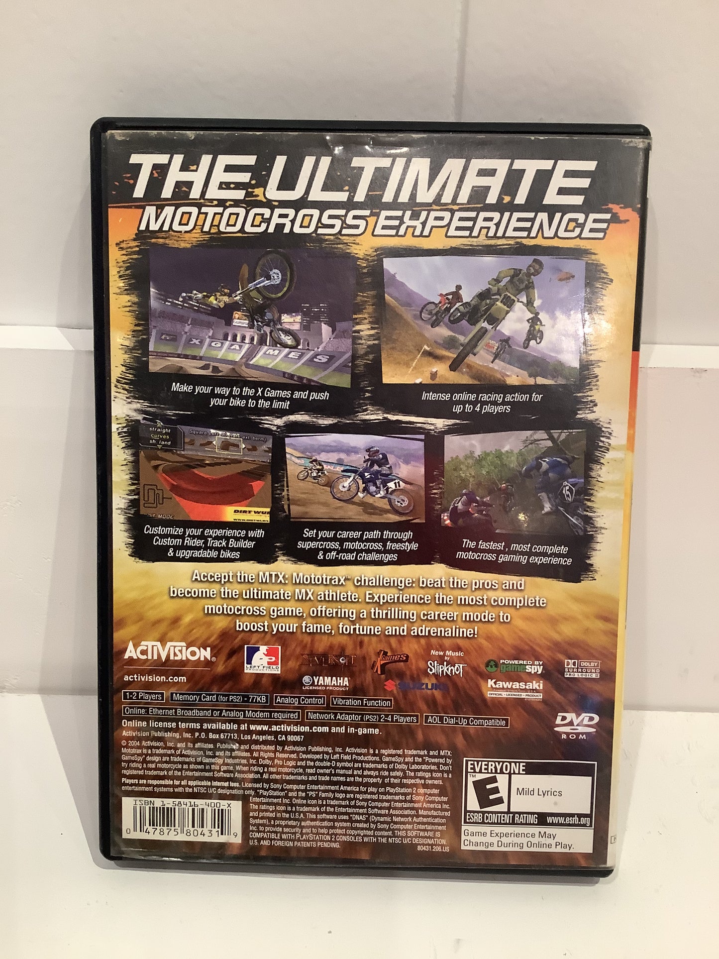 MTX Mototrax - Playstation 2