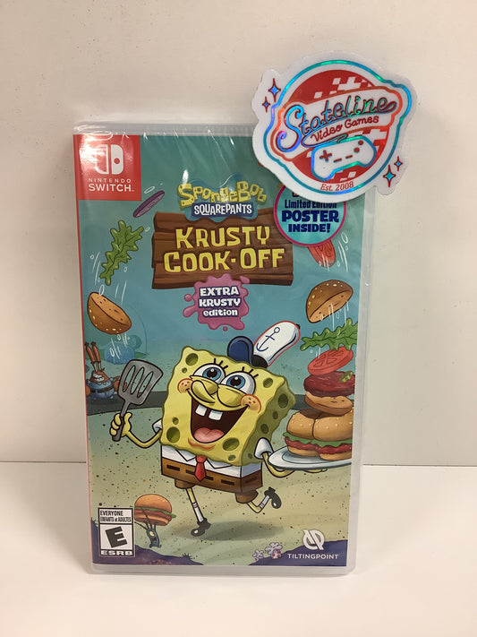 Spongebob: Krusty Cook-Off Extra Krusty Edition - Nintendo Switch