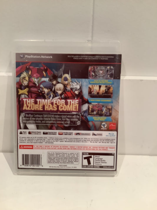 Blazblue: Continuum Shift Extend - Playstation 3