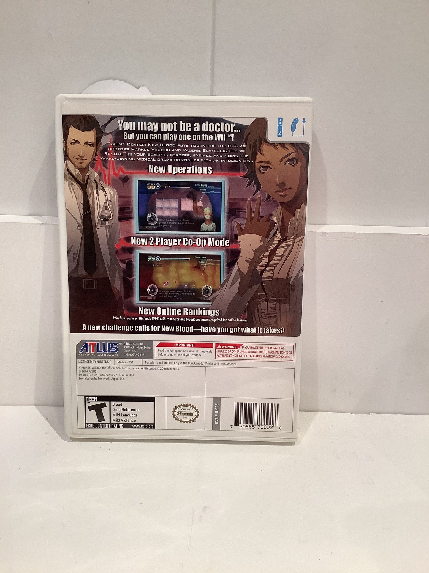 Trauma Center New Blood - Wii