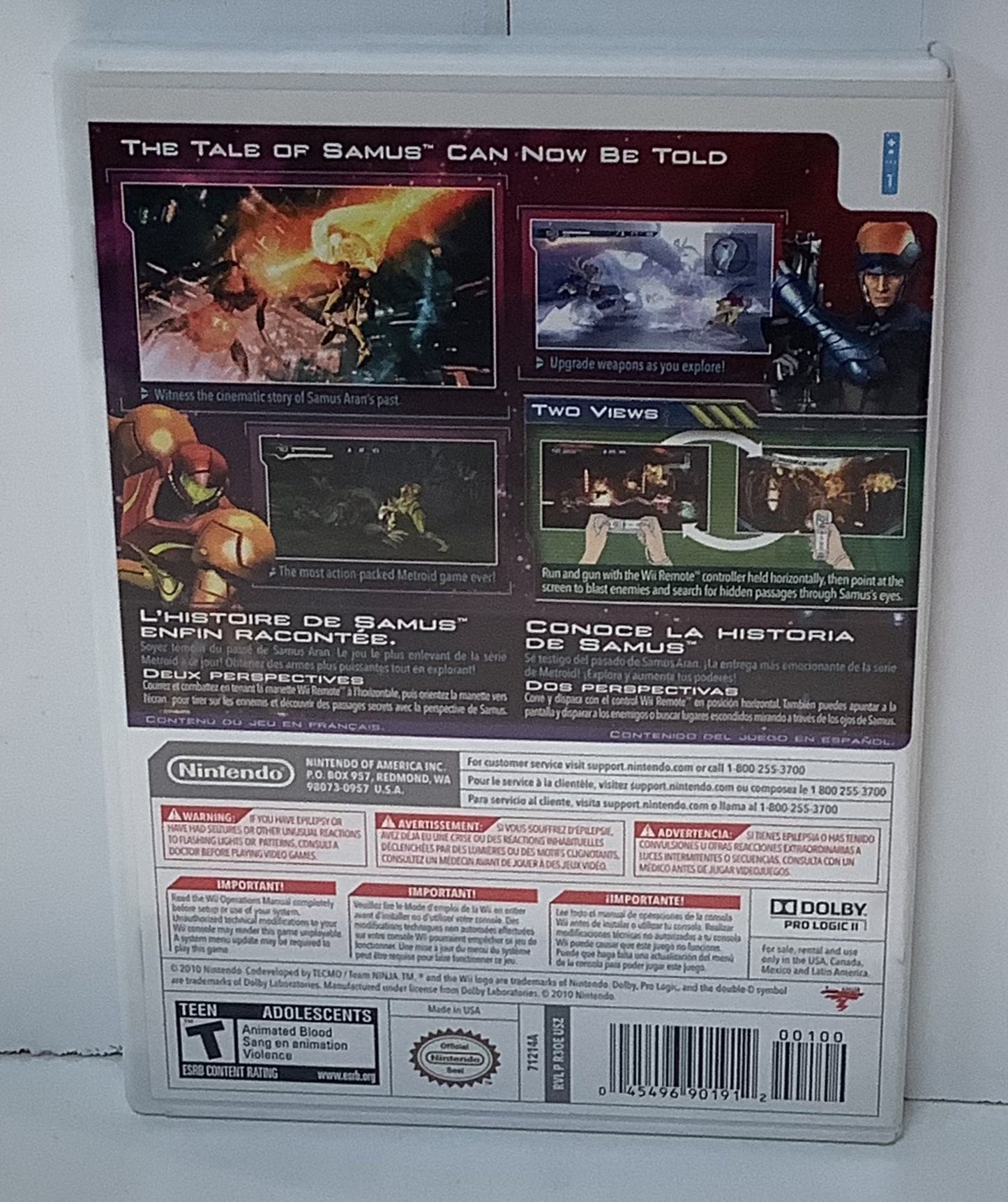 Metroid: Other M - Wii