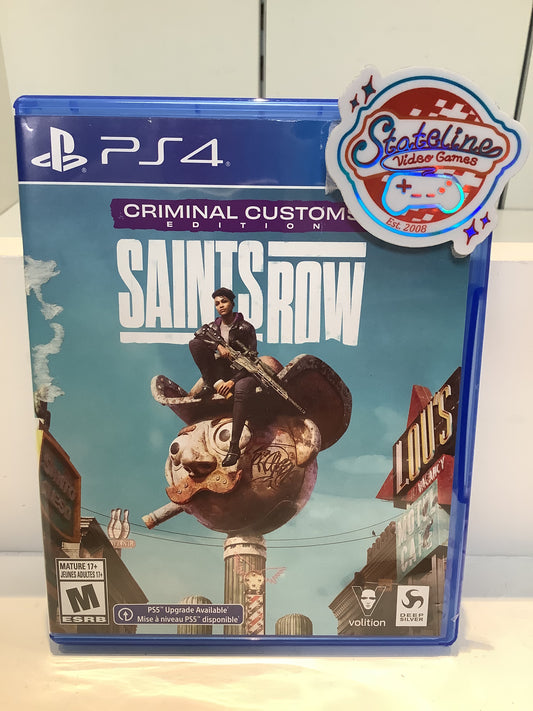 Saints Row [Criminal Customs Edition] - Playstation 4