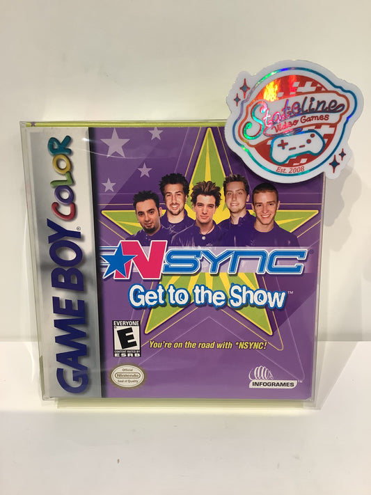 NSYNC Get to the Show - GameBoy Color