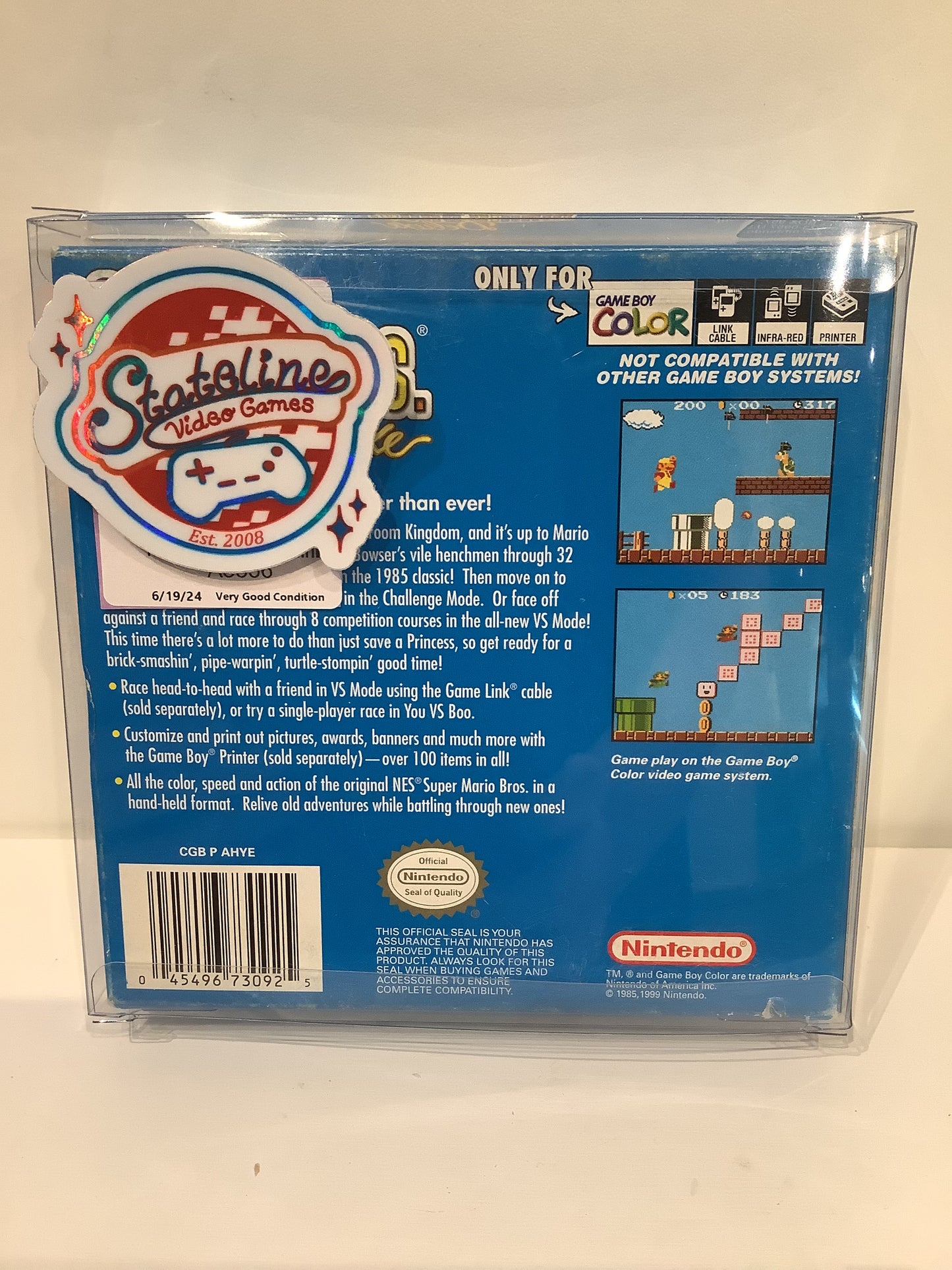 Super Mario Bros Deluxe - GameBoy Color