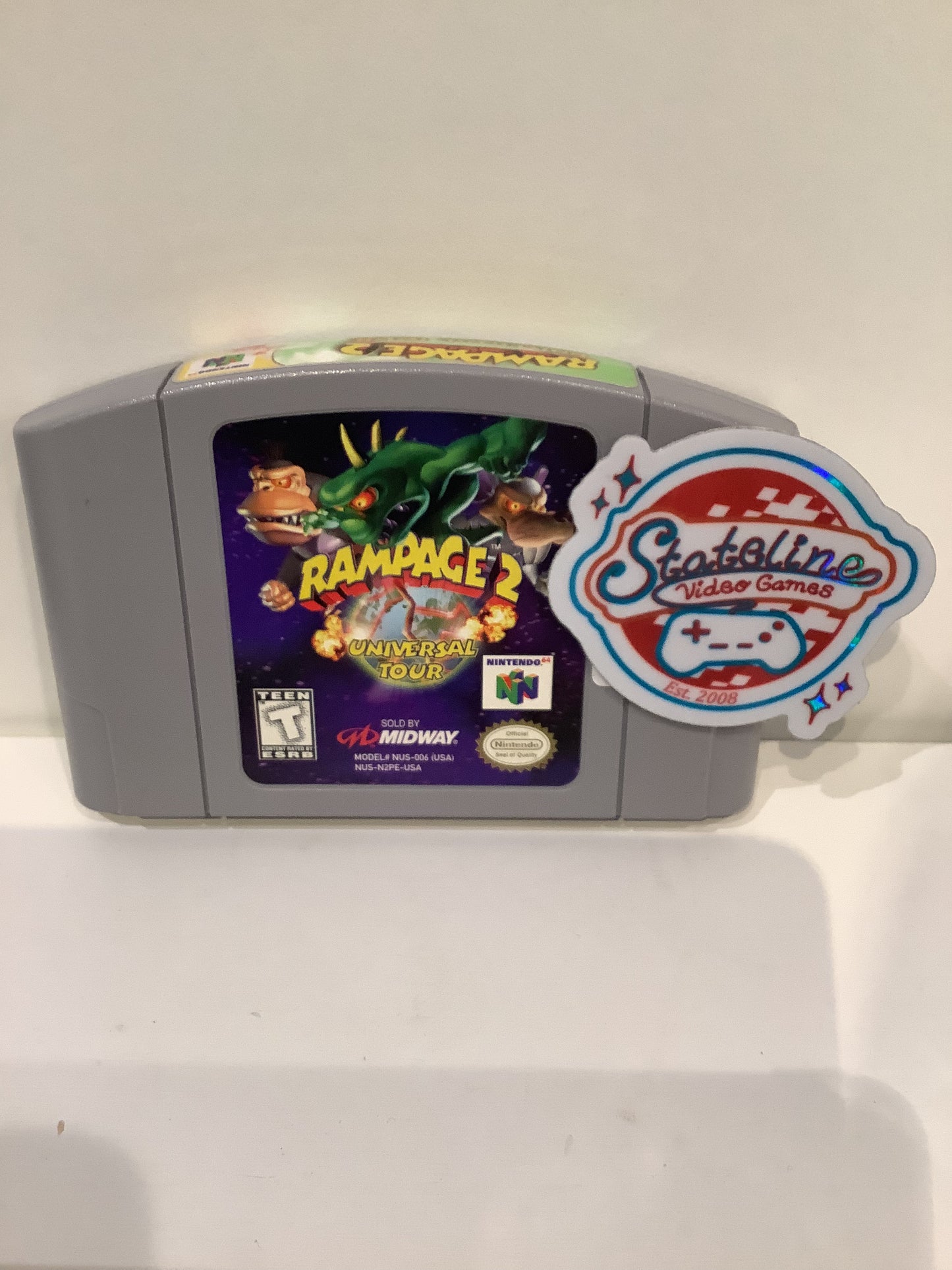 Rampage 2 Universal Tour - Nintendo 64